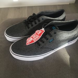 Vans Atwood (Textile Black Hawaiian Ocean) Men's